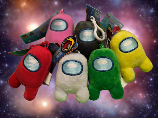 KeyChain - Among Us Plush Clip on