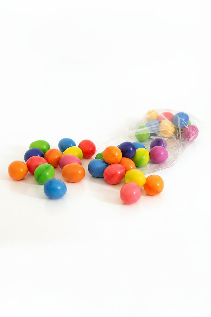 Easter Egg Stress Balls in Vibrant Color - 5 in a Set