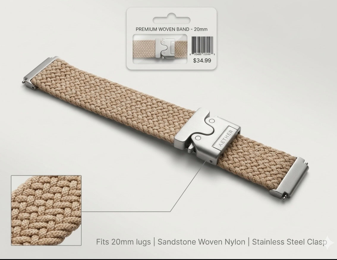 Woven Nylon Premium Woven Band - Watch Band