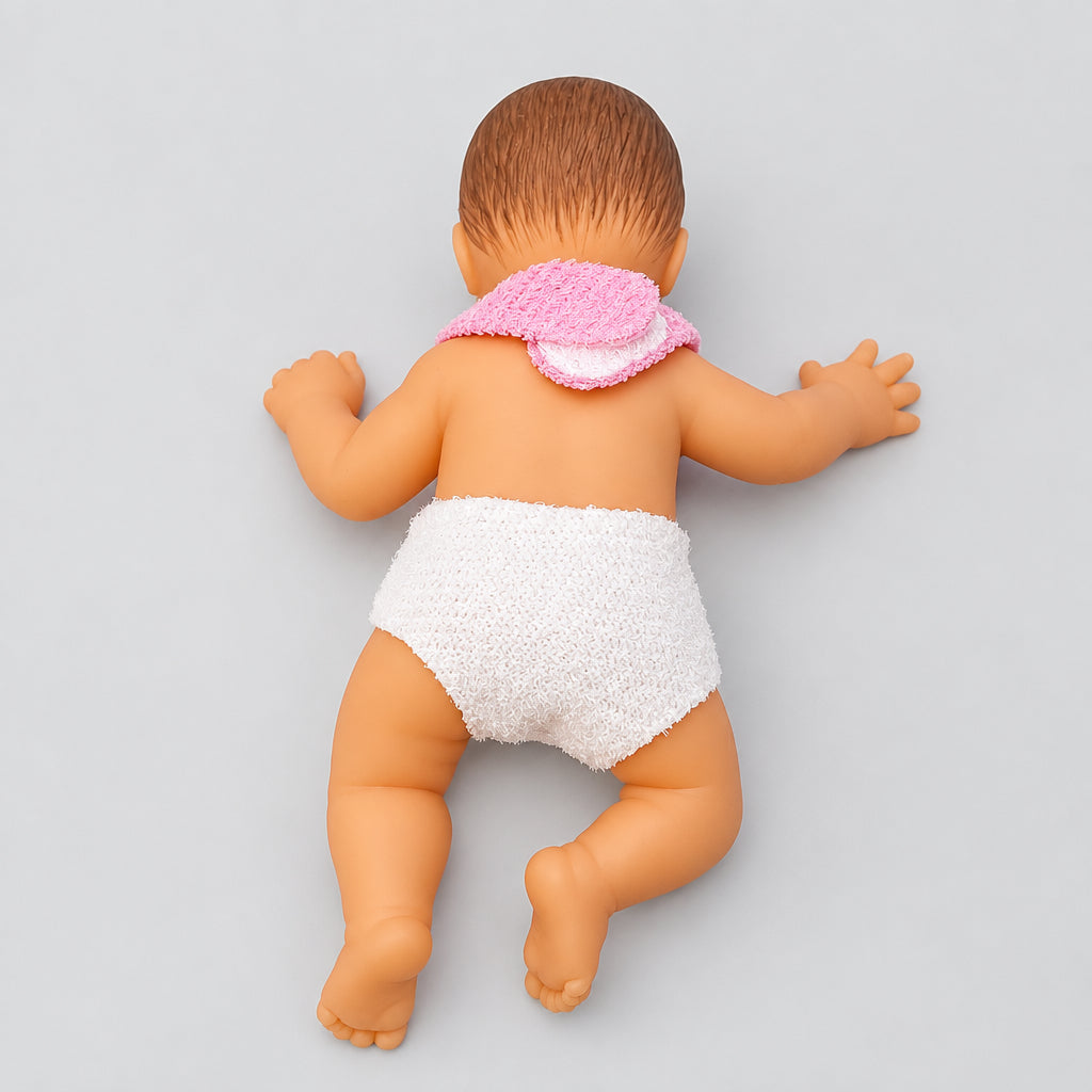 Zuru - 5 Surprise My Mini Baby Series 2 – Teal Highchair & Silicone Doll Set