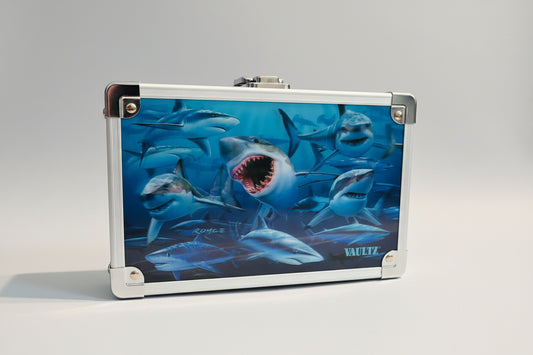 VAULTZ - Locking Pencil Box - 3D Shark