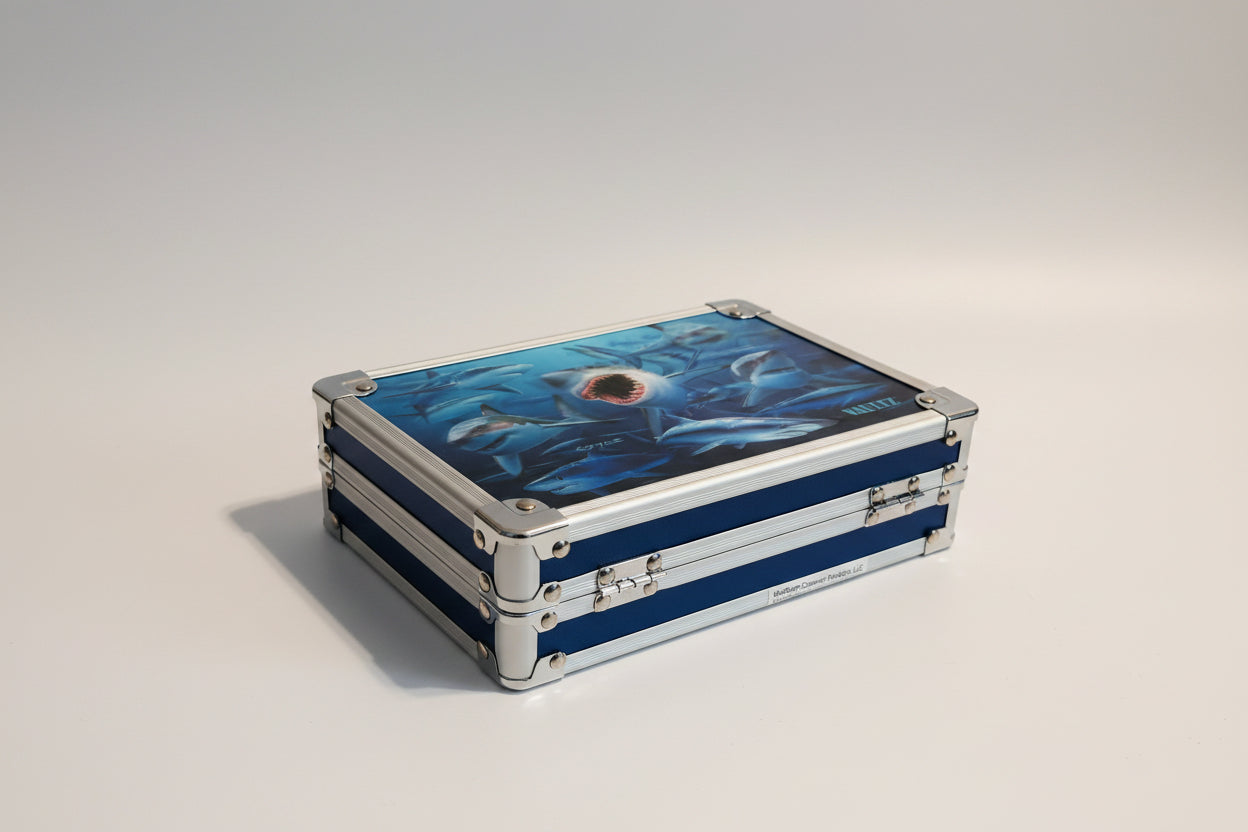 VAULTZ - Locking Pencil Box - 3D Shark