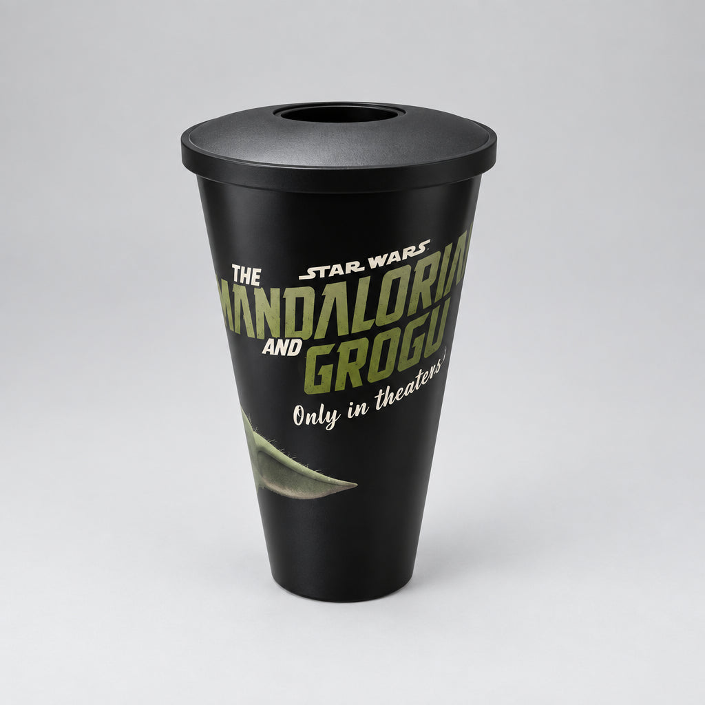 Star Wars - The Mandalorian and Grogu - Movie Cup and Grogu Topper