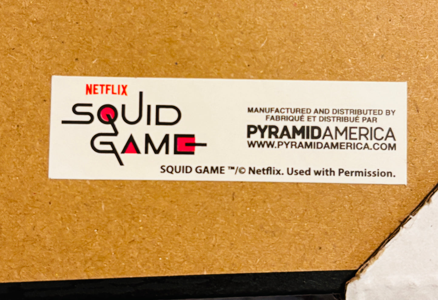 Framed Poster Print - NETFLIX - Officially Licensed - Squid Games - 11"x17"
