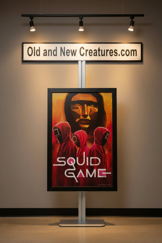 Framed Poster Print - NETFLIX - Officially Licensed - Squid Games - 11"x17"