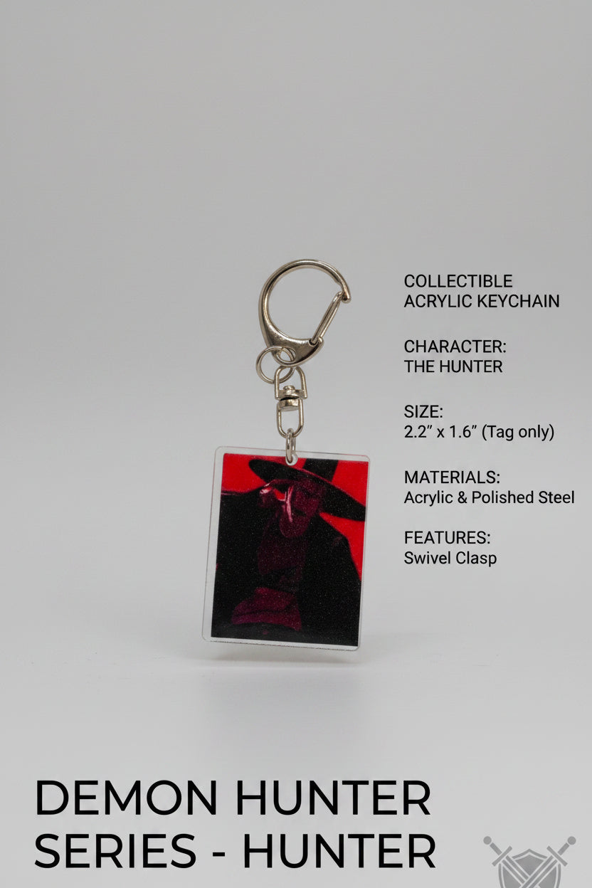 Keychain - Demon Hunter - 2D Acrylic Images