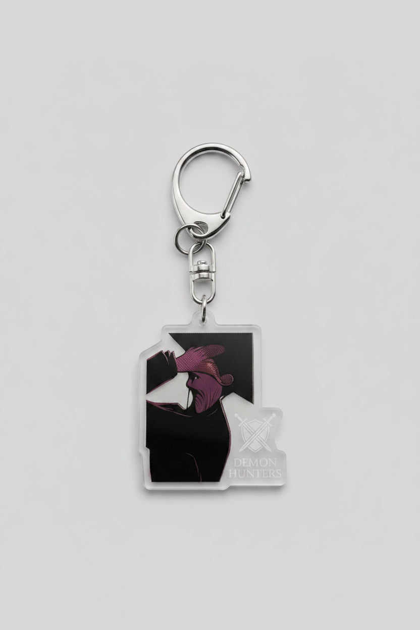 Keychain - Demon Hunter - 2D Acrylic Images