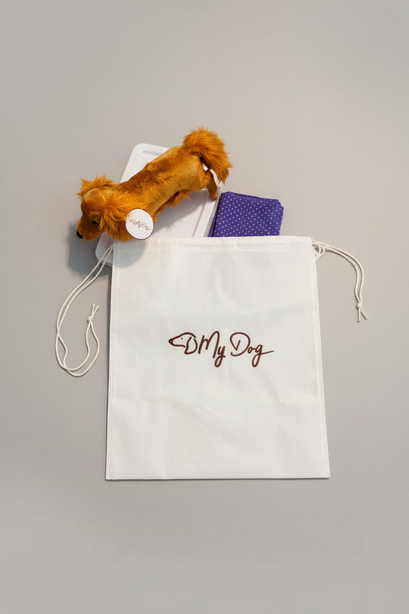 My Dog - Dachshund Brown - Premium Stuffed Dog Animal - Lifelike & Realistic