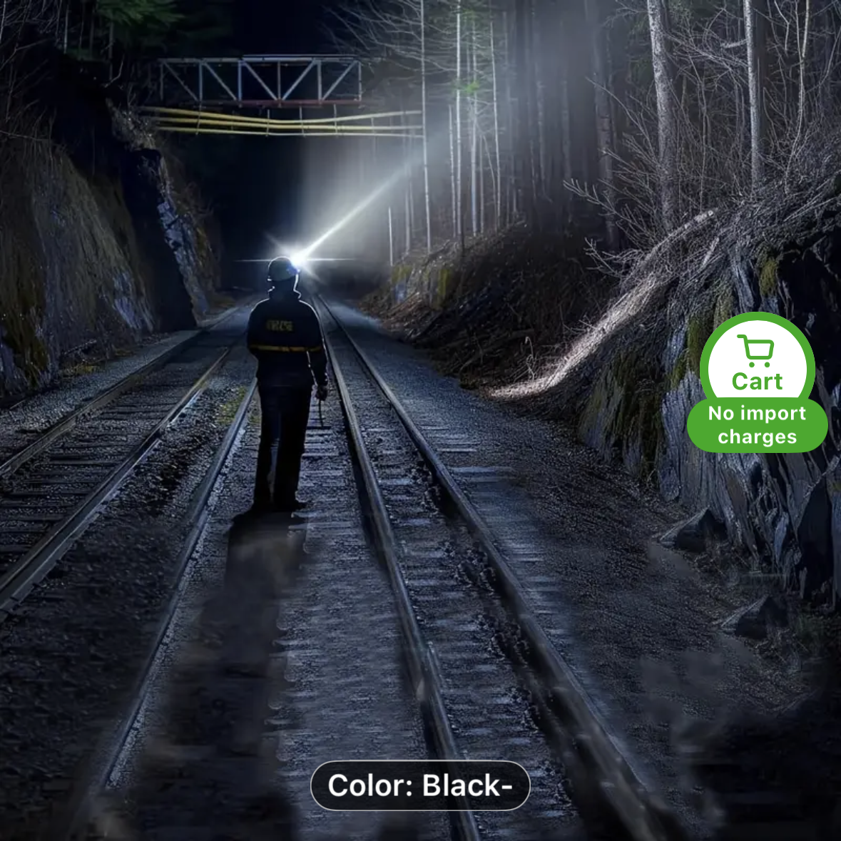 25000LM LED Rechargeable Headlamp Flashlight