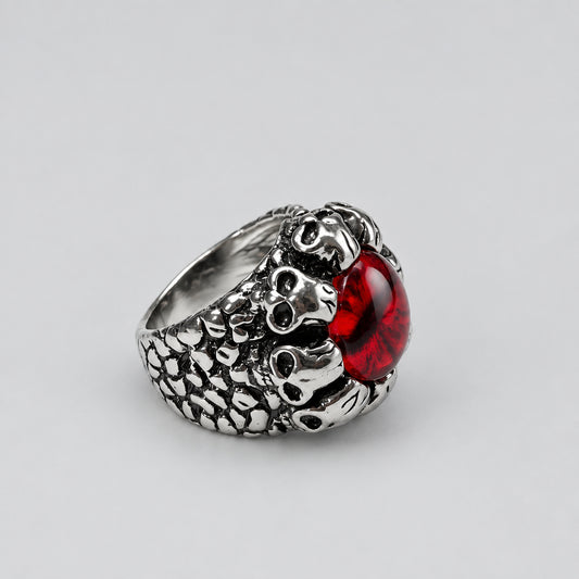 Rings - Skull - Grunge - Punk - Evil Eye - Size 6