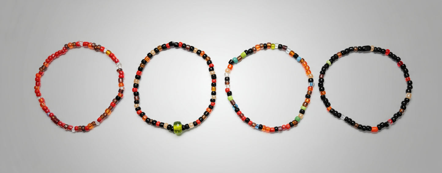 Handmade - Stretch Bracelet Set of 4