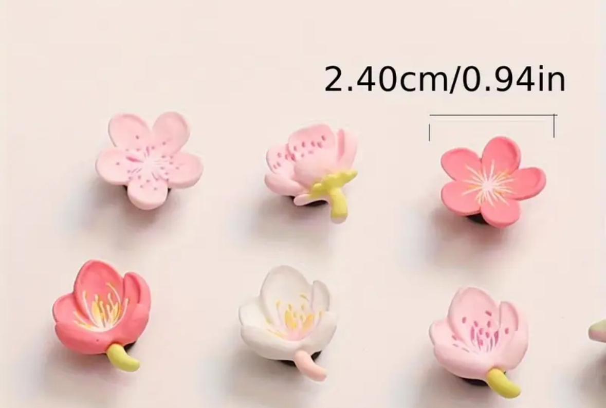 Decorative Shoe Charms - Flowers