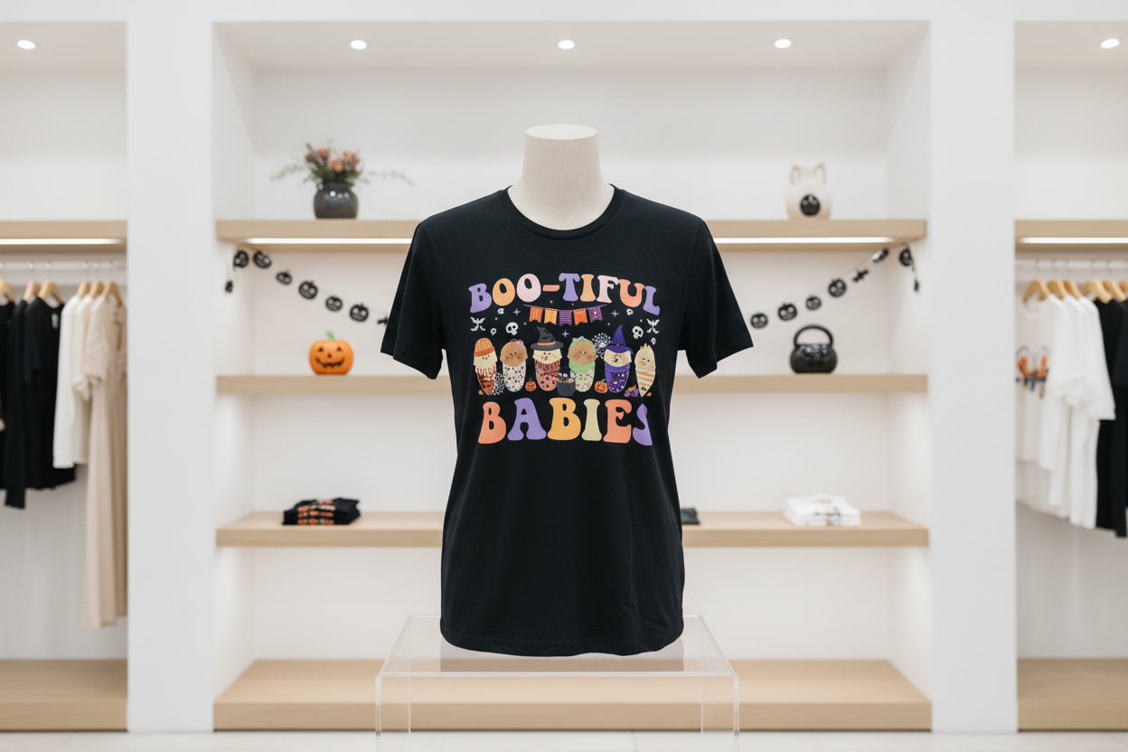 T-Shirt - BOO-TIFUL BABIES - Size Medium