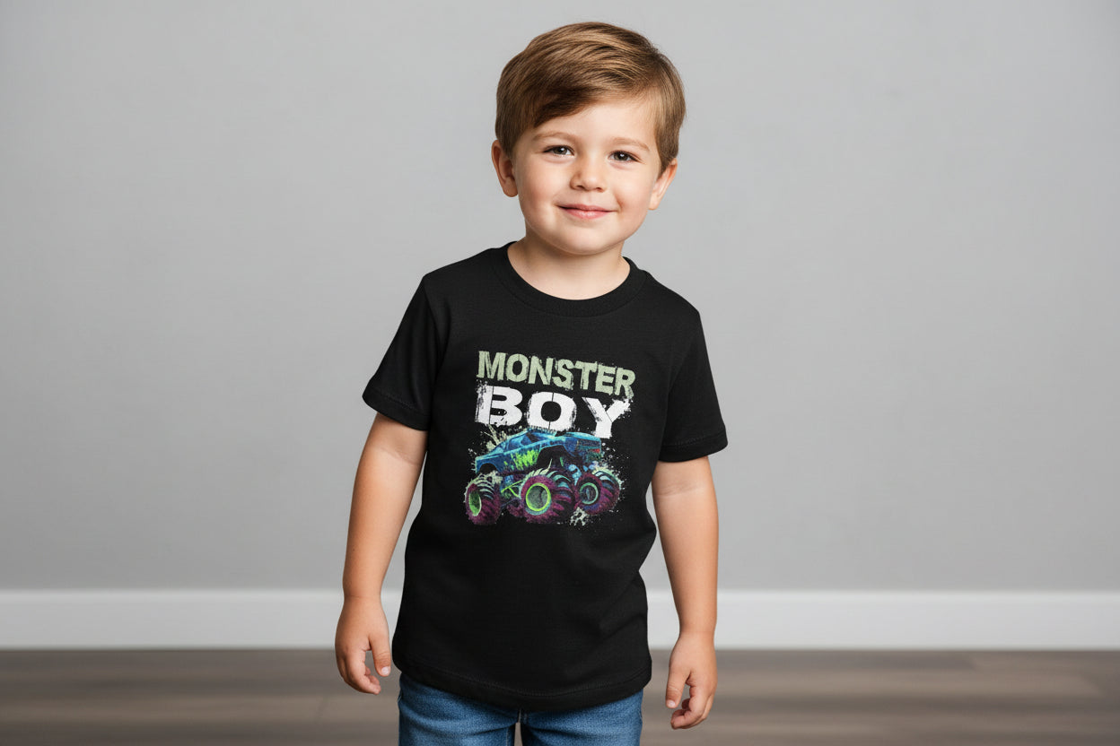 T-Shirt - Monster Boy - Boys - Size 3T