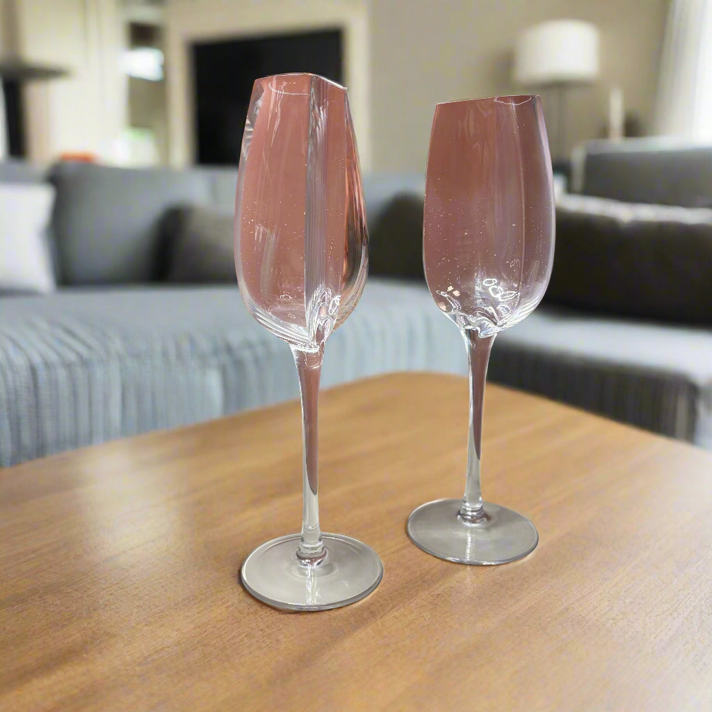 Wine Glasses - You asked for a Half Glass of Wine...