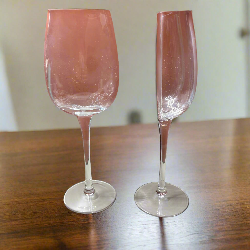 Wine Glasses - You asked for a Half Glass of Wine...