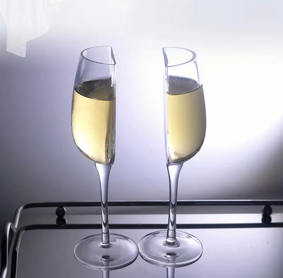 Wine Glasses - You asked for a Half Glass of Wine...