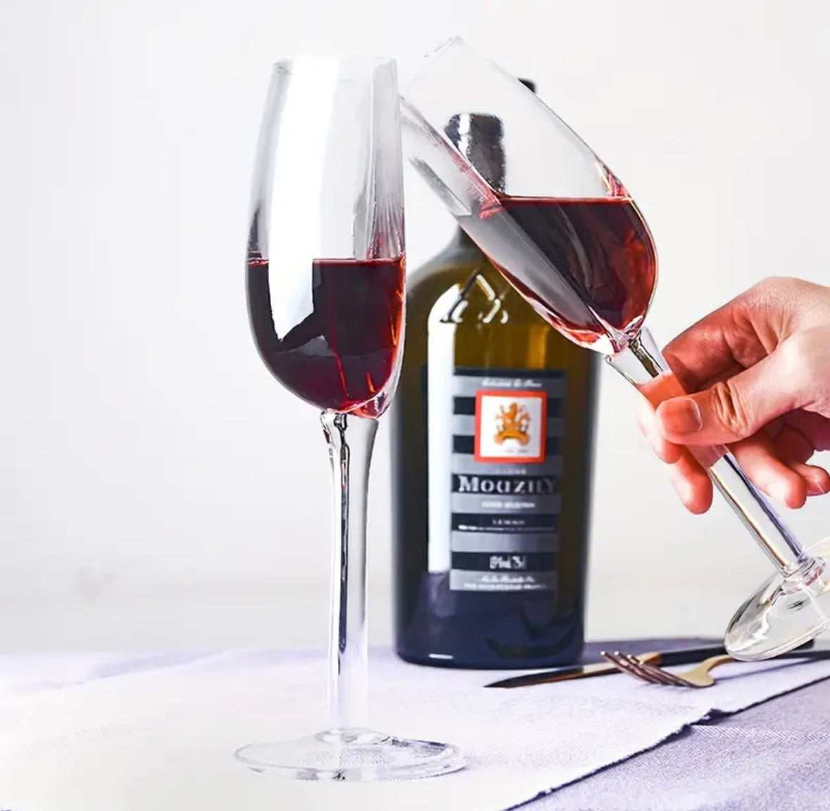 Wine Glasses - You asked for a Half Glass of Wine...