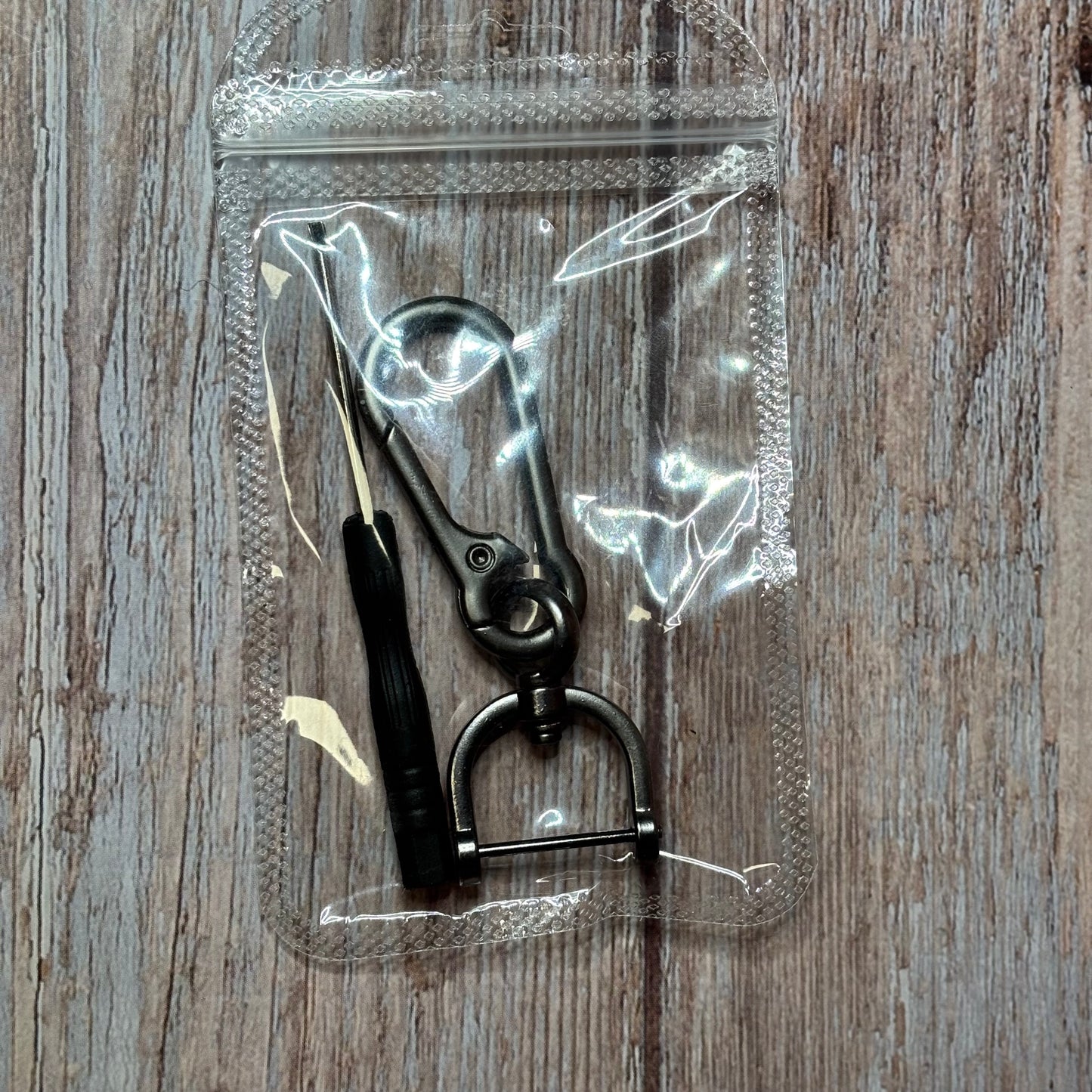 Keychain - Carabiner with Small Screwdriver