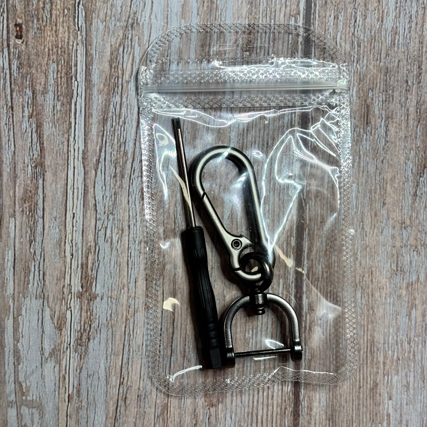 Keychain - Carabiner with Small Screwdriver