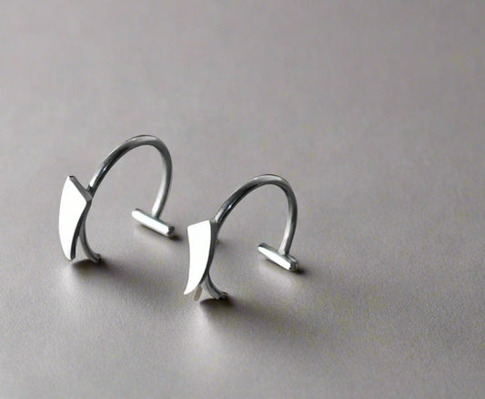 Vampire Fang lip Rings