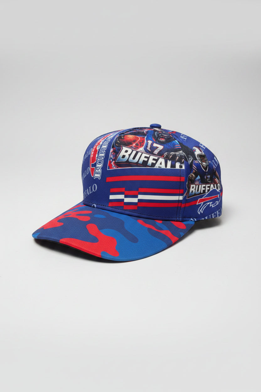 Baseball Cap - Buffalo Footbalo -  Adjustable Snapback