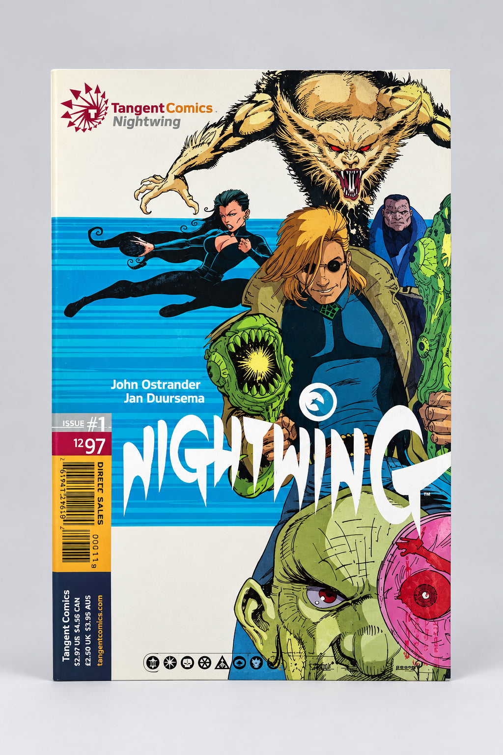 Comic Book - Nightwing #1 (DC Comics, December 1997) – Tangent Comics