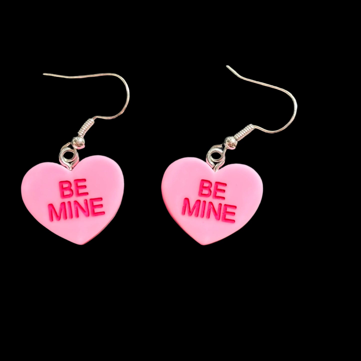 Earrings - "Be Mine" Heart Candy