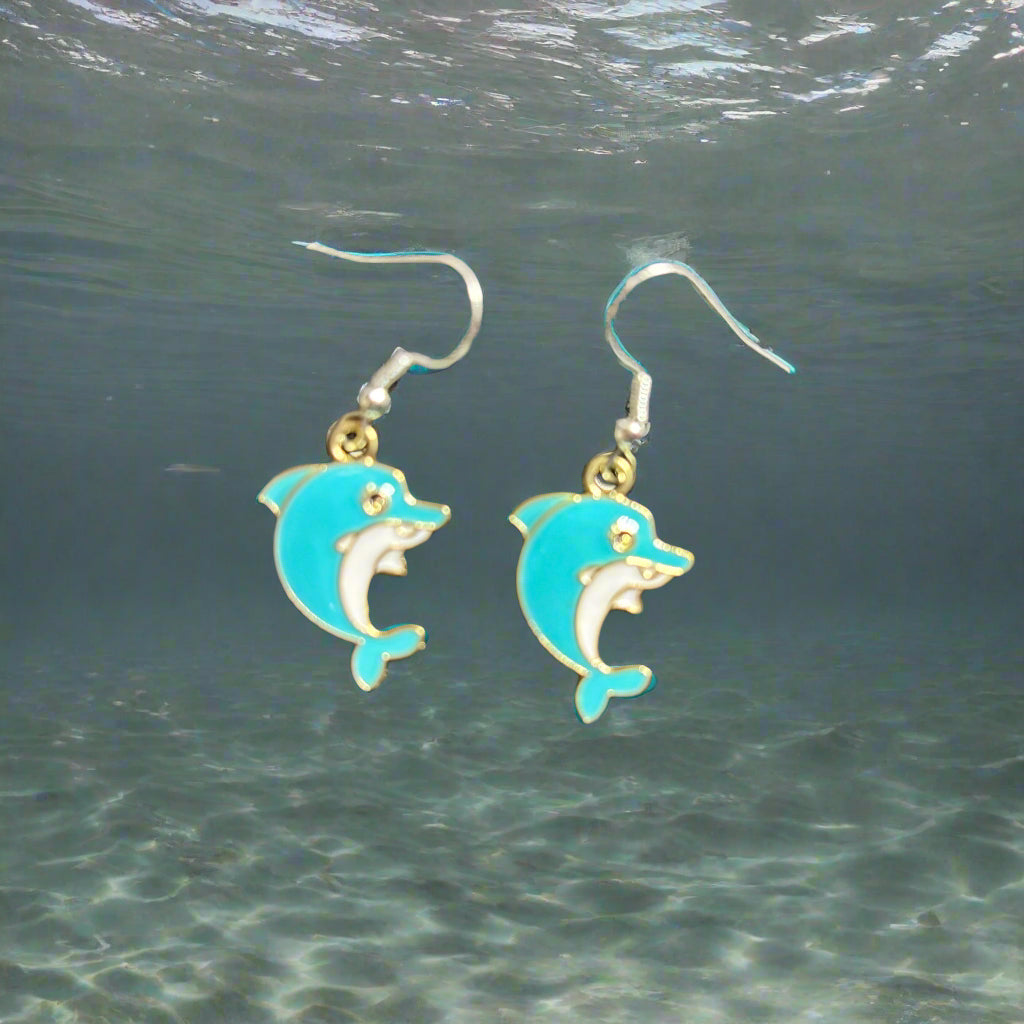 Earrings -  Dolphins