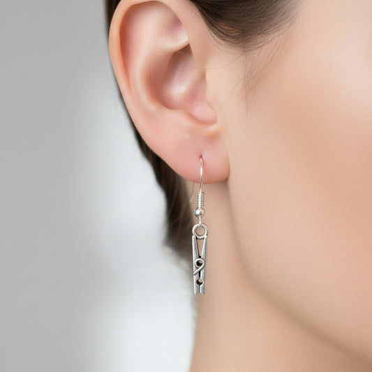 Earrings - Dainty Little Clothes Pins