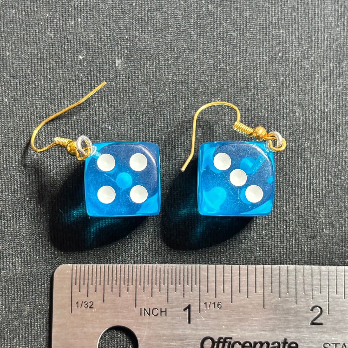 Earrings - Dice