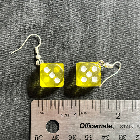 Earrings - Dice