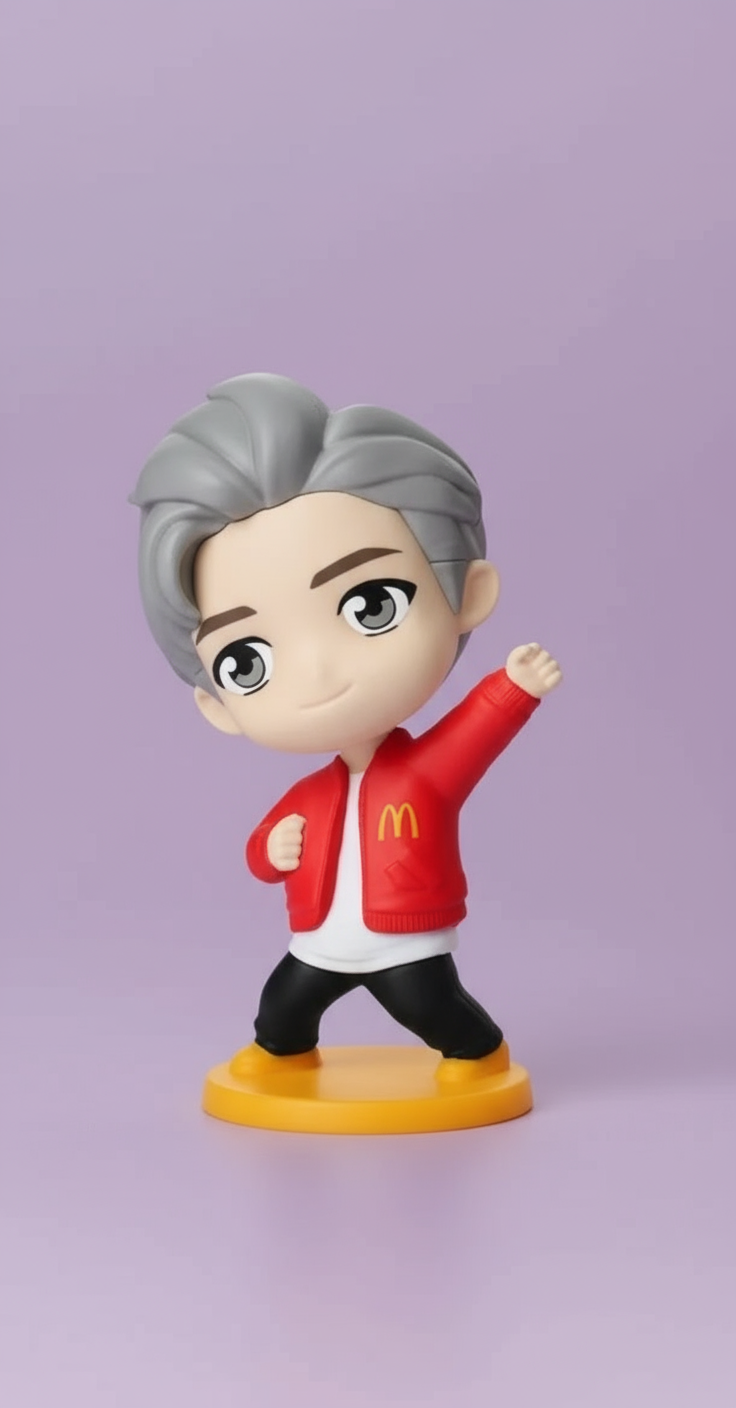 Tiny TAN Happy Meal Toy - Encore Edition