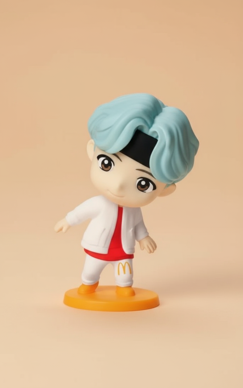 Tiny TAN Happy Meal Toy - Encore Edition