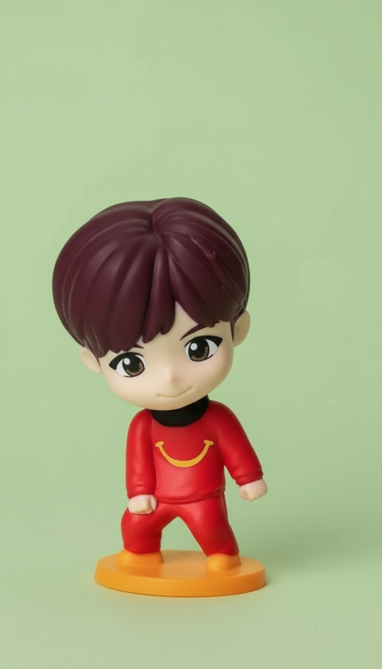 Tiny TAN Happy Meal Toy - Encore Edition