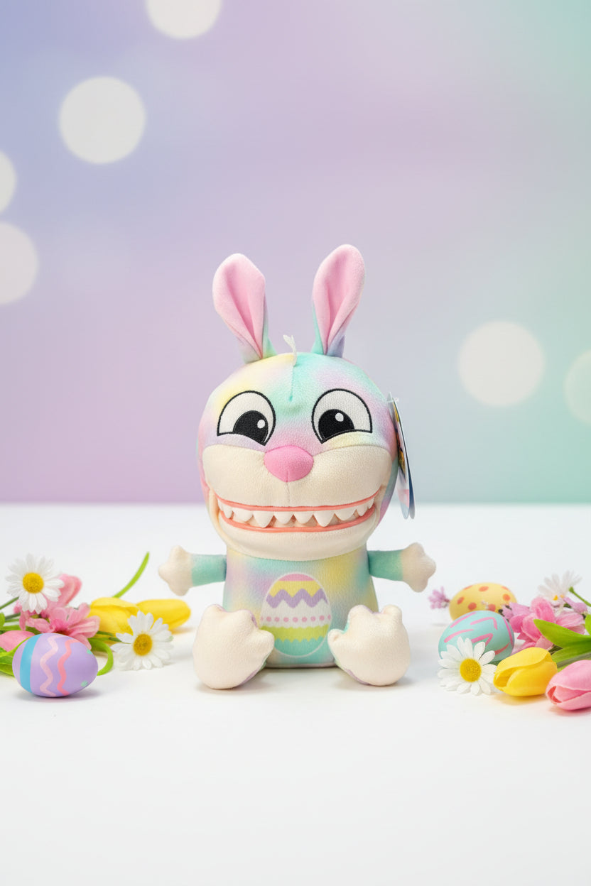 Interactive Toy - Chatter Chompers - Easter Plush Bunny