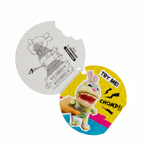 Interactive Toy - Chatter Chompers - Easter Plush Bunny