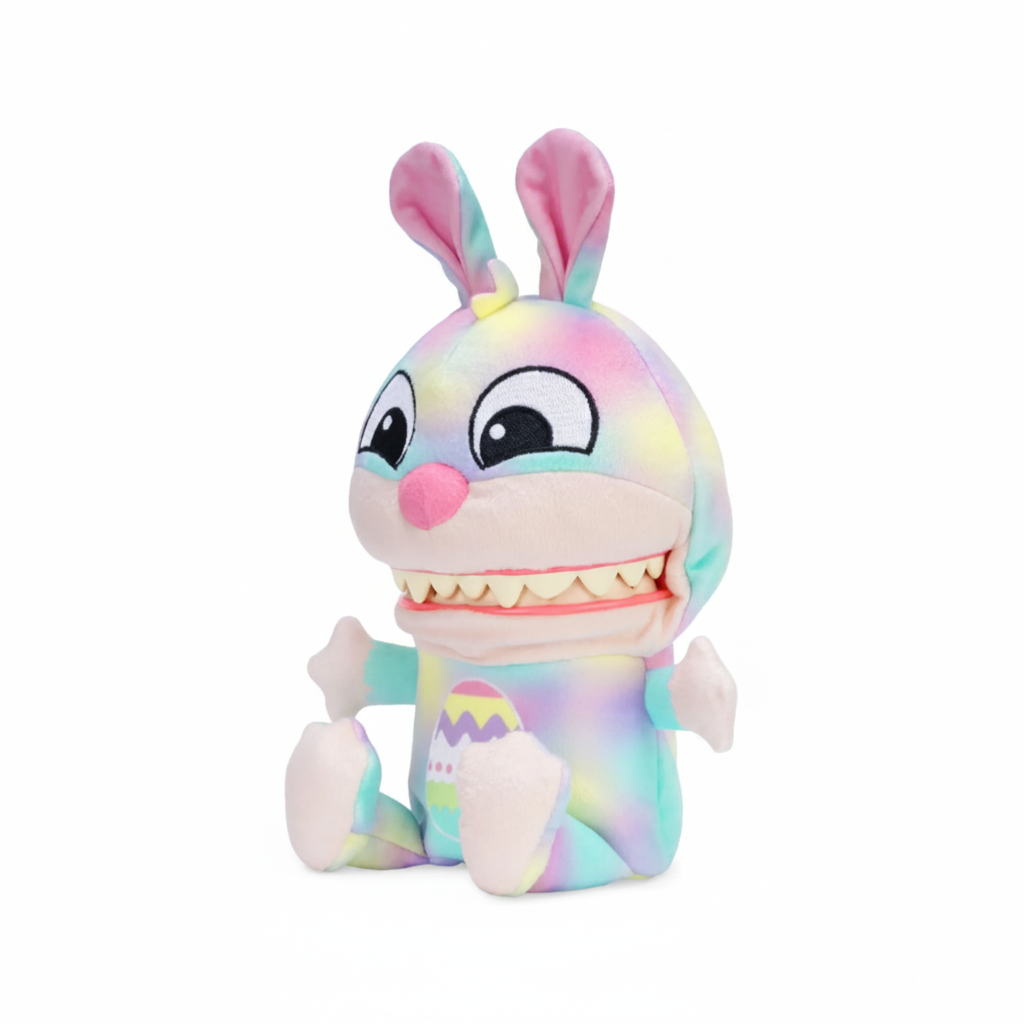 Interactive Toy - Chatter Chompers - Easter Plush Bunny