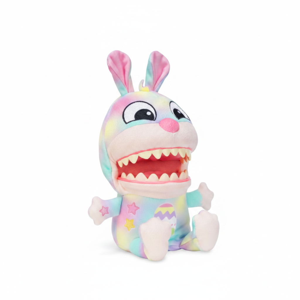 Interactive Toy - Chatter Chompers - Easter Plush Bunny