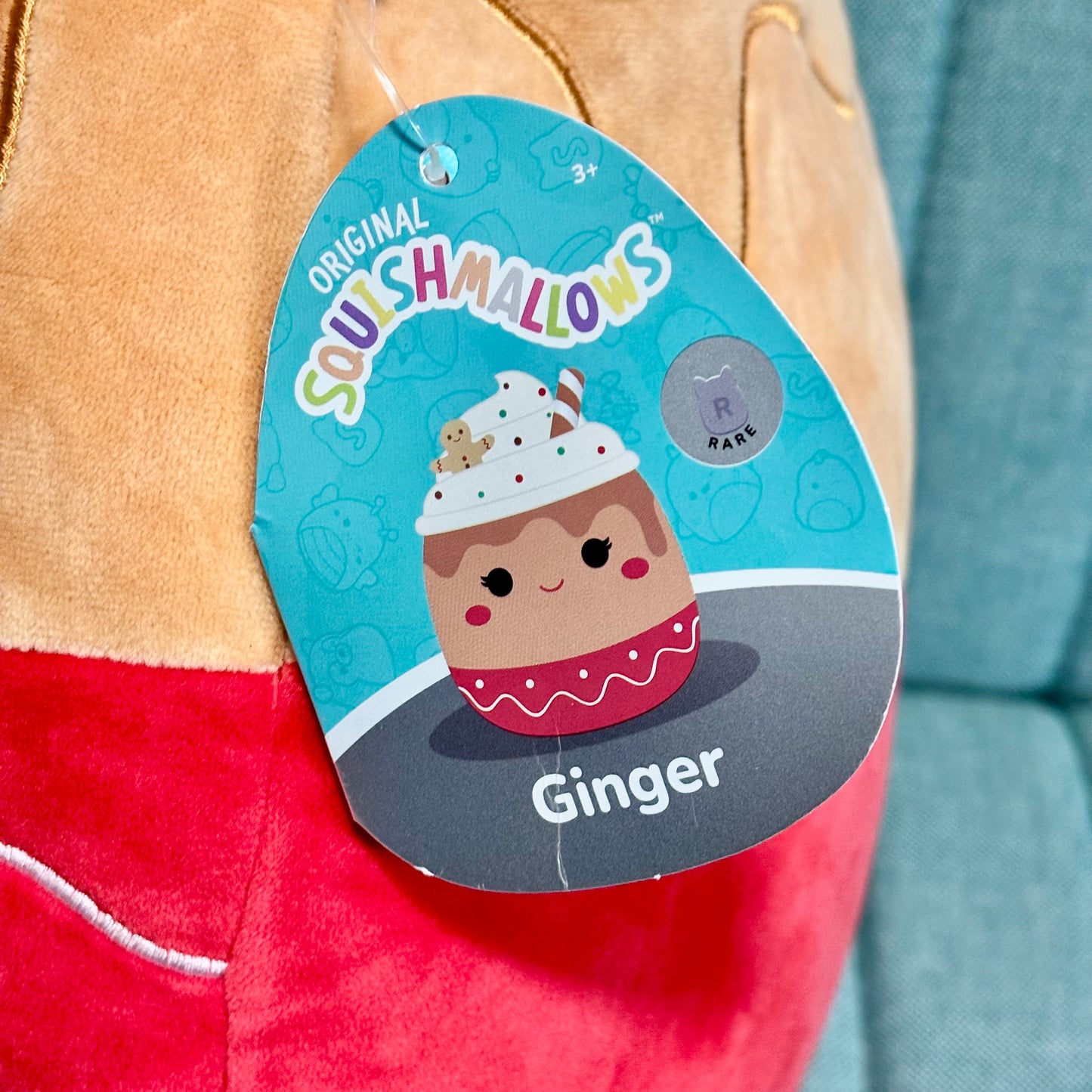 Original Squishmallows - Ginger - S11 #1970 (RARE)