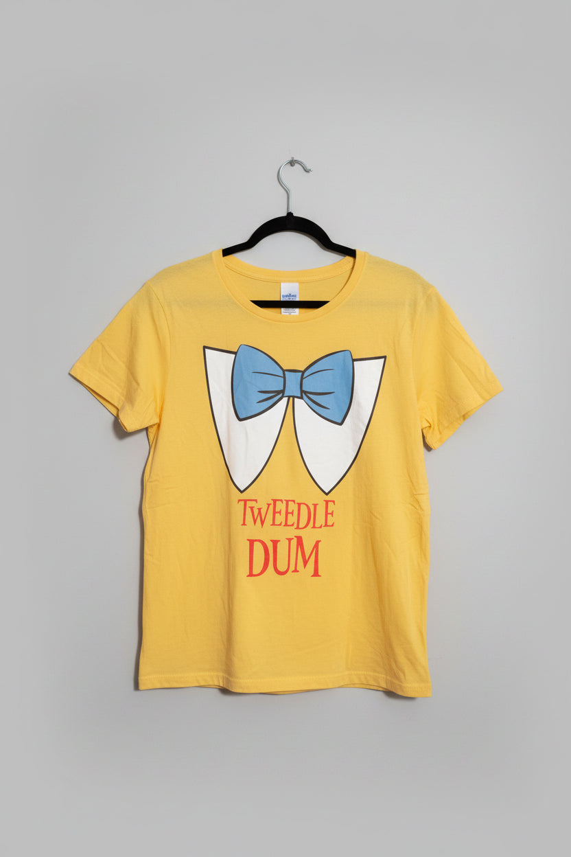 T-Shirt - Ladies - Tweedle Dum Print - Size XL