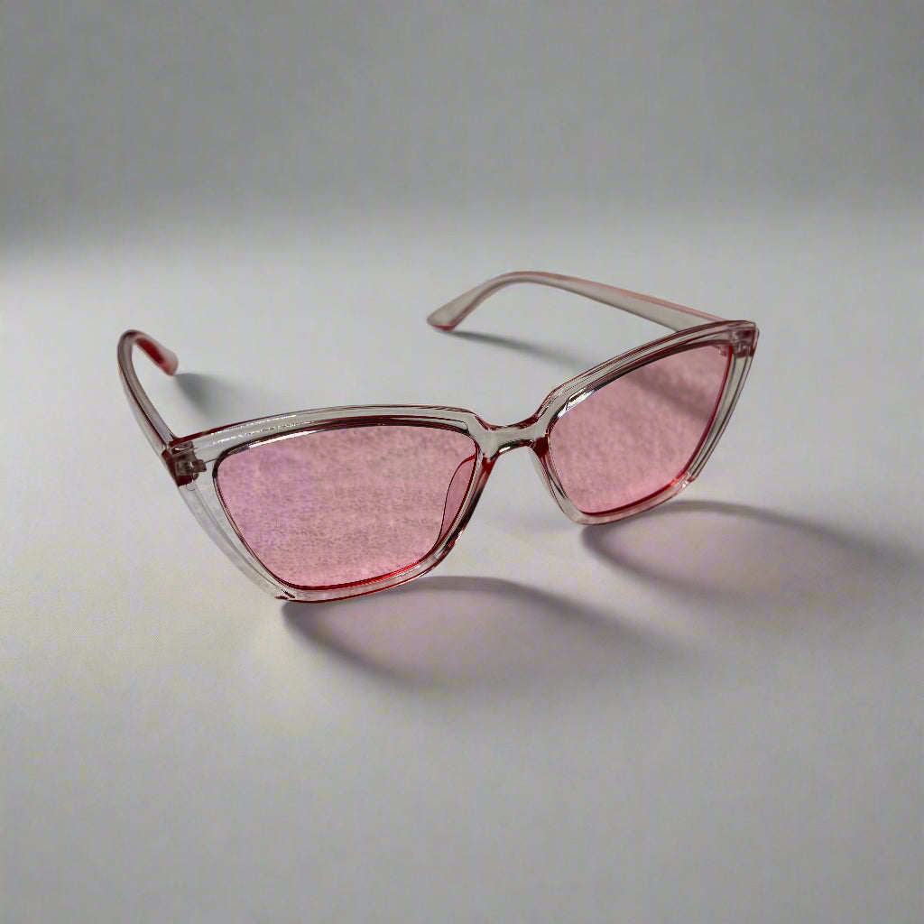 Pink Cat Eye Sunglasses