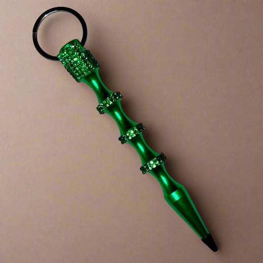 Kubaton - Green Diamond - Keychain - Self Defense