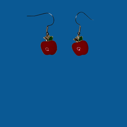 Earrings - Apple