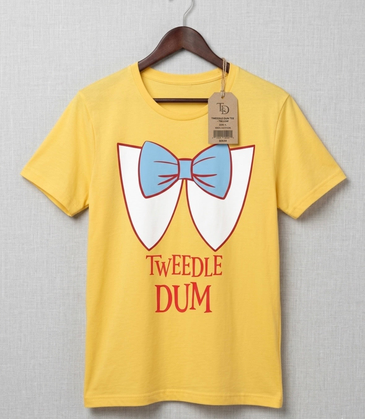 T-Shirt - Ladies - Tweedle Dum Print - Size XL