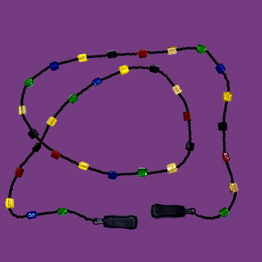 Eyeglass Cord - Beaded - Multi color