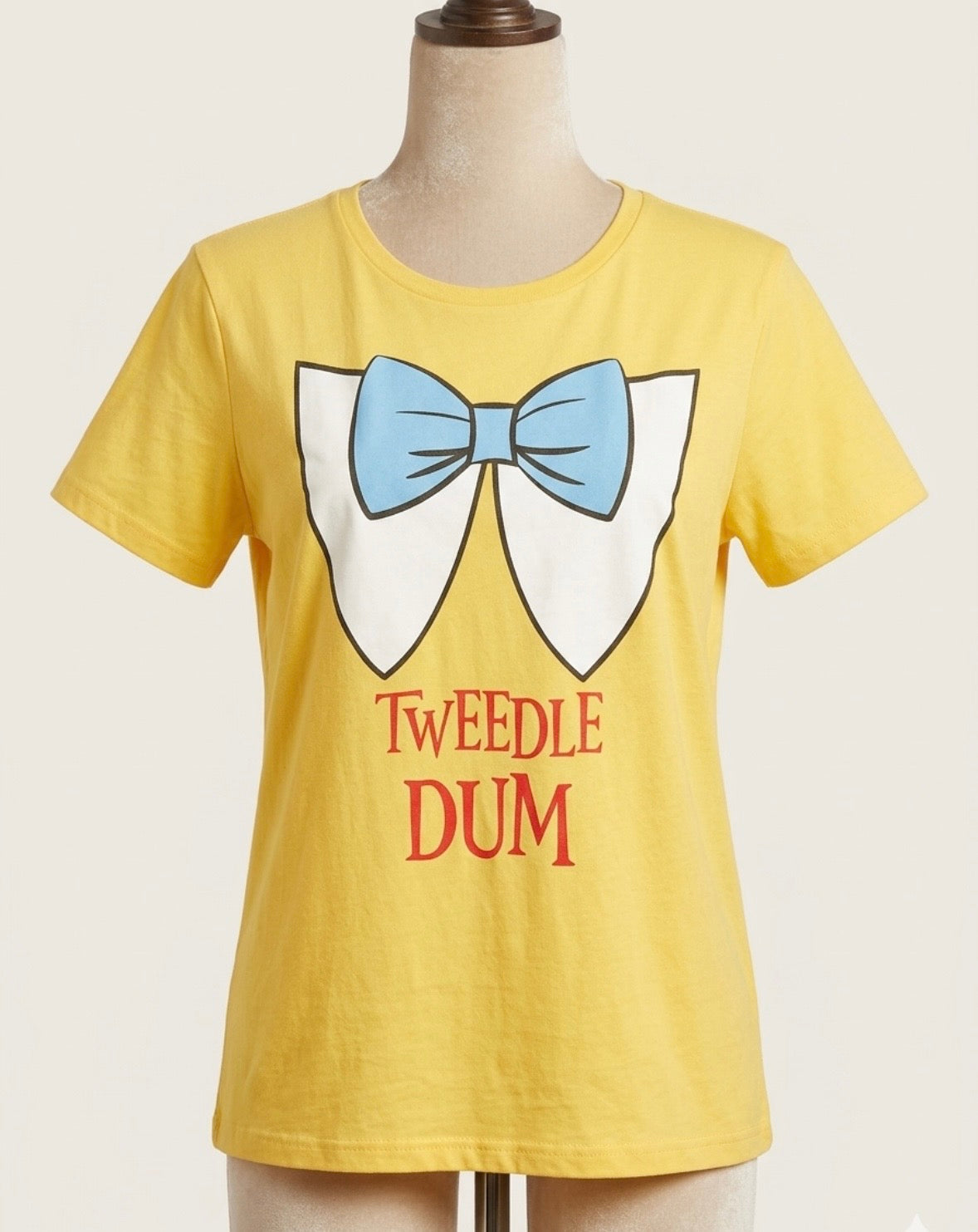 T-Shirt - Ladies - Tweedle Dum Print - Size XL