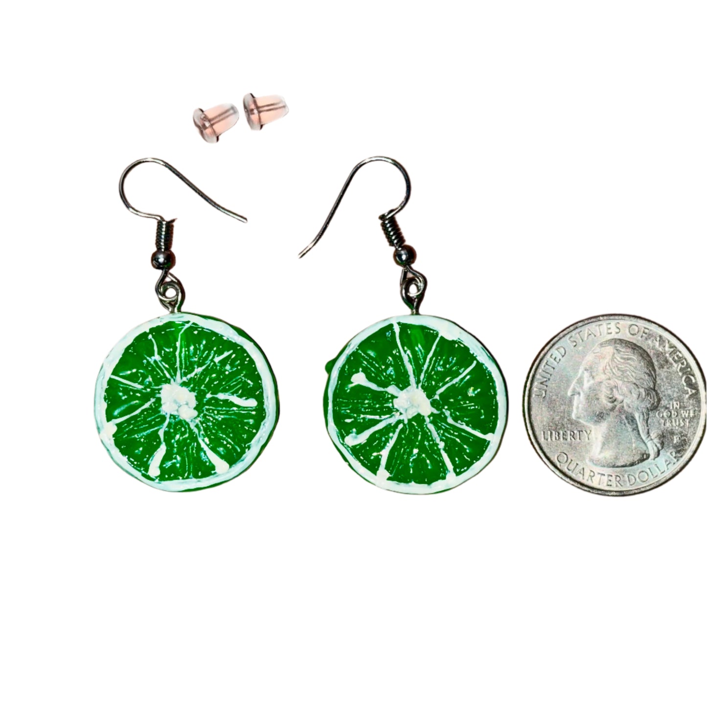 Earrings - Lime Slices