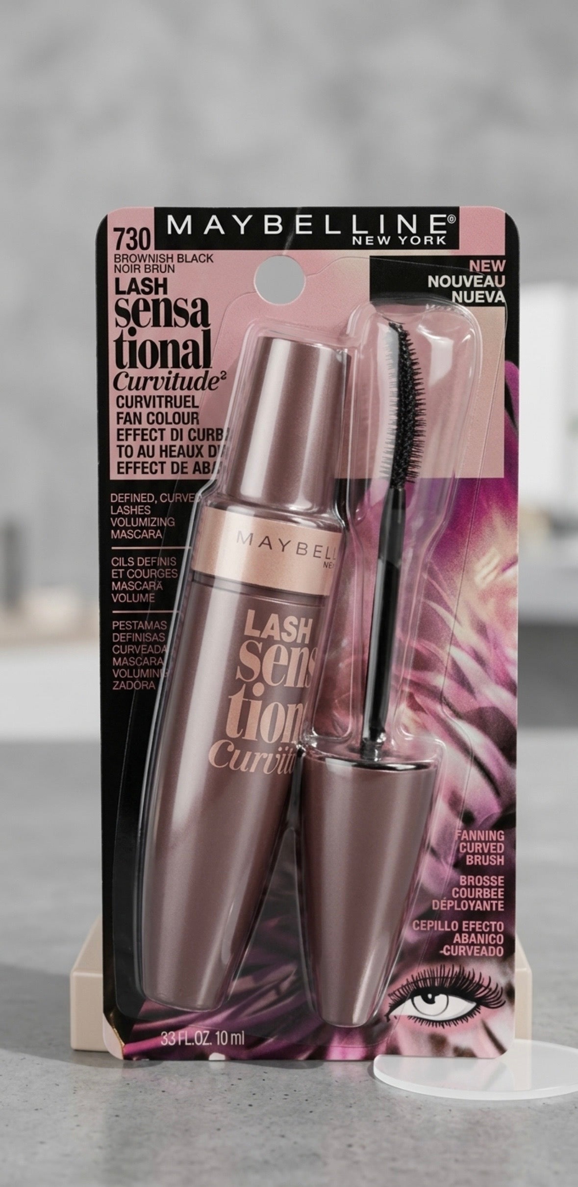 Mascara - Lash Sensational Curvitude - by Maybelline New York - #730