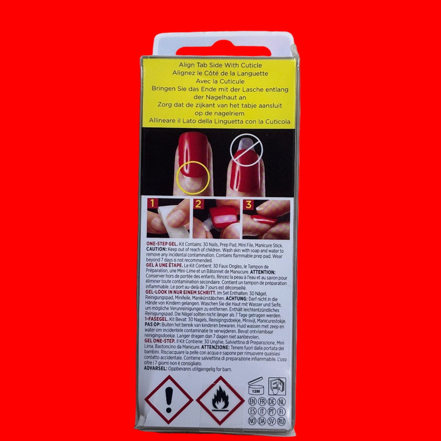 Press on Nails - (Glow in the Dark) Spiders & Webs